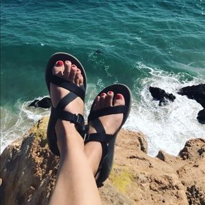 Chaco Classic Z Sandals - Size 7 - Black